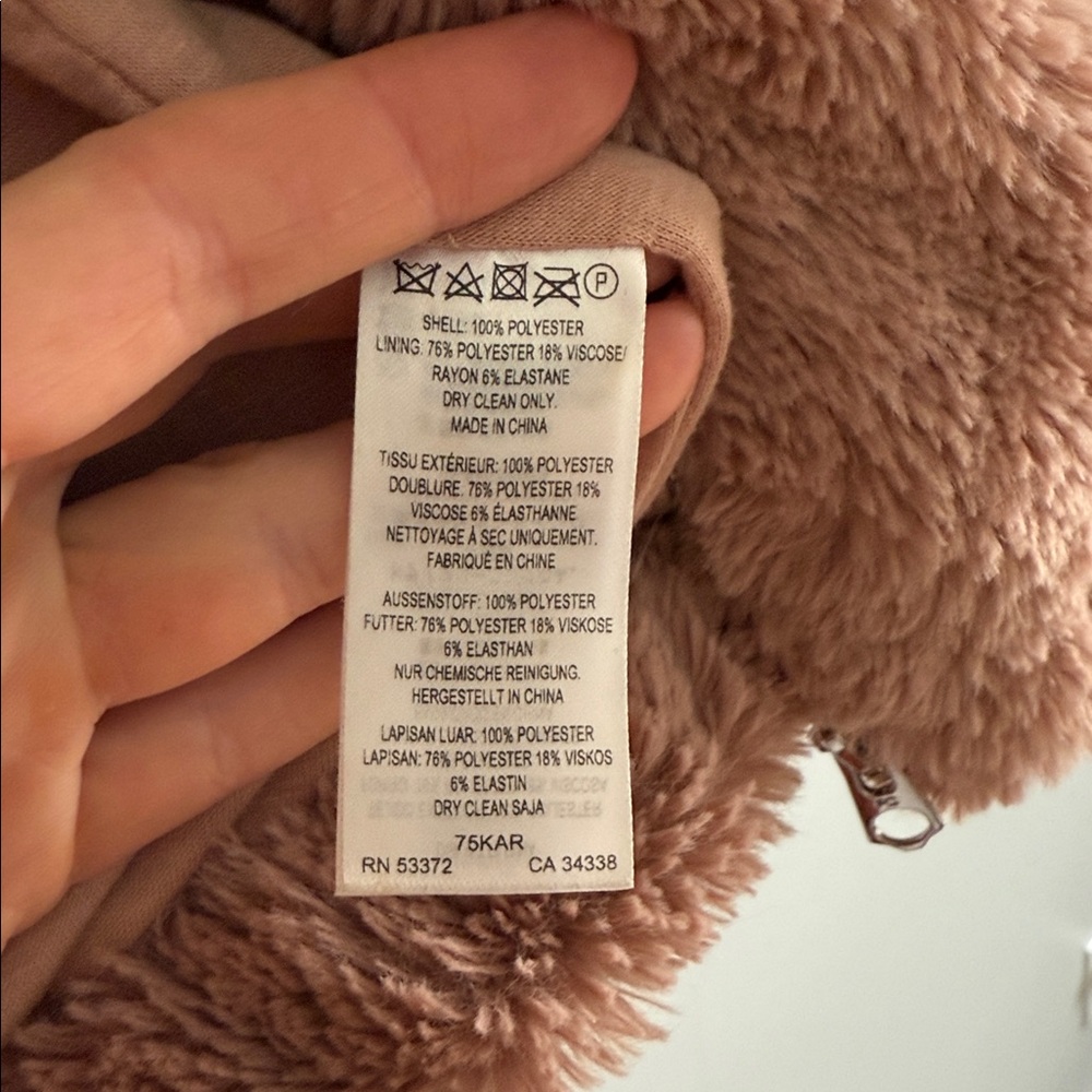 French Connection Cozy Teddy Jacket - image 6